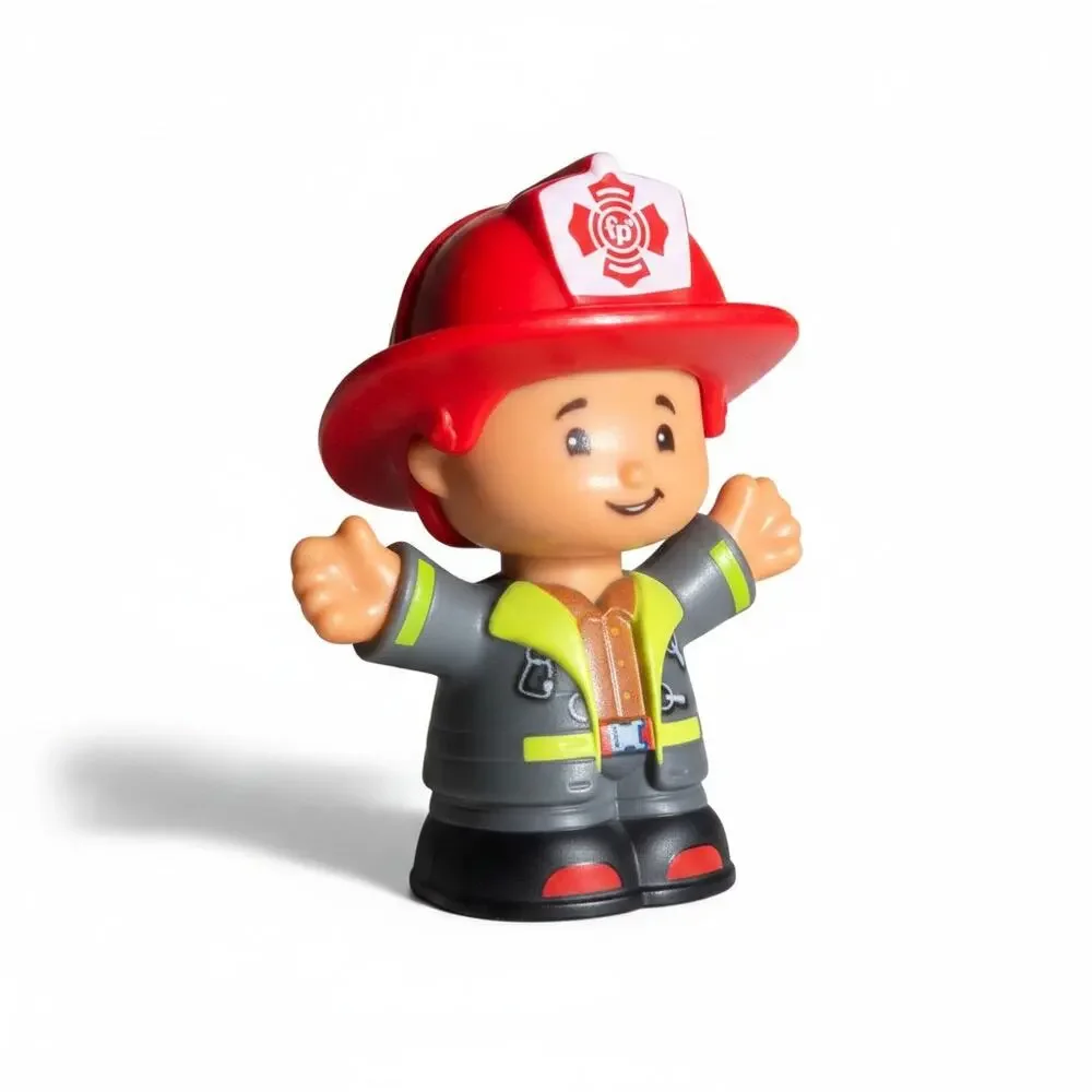 Fisher-Price Firefighter Little People Toy Figure 3in